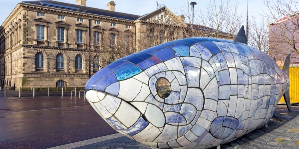 The Big Fish sculpture Belfast