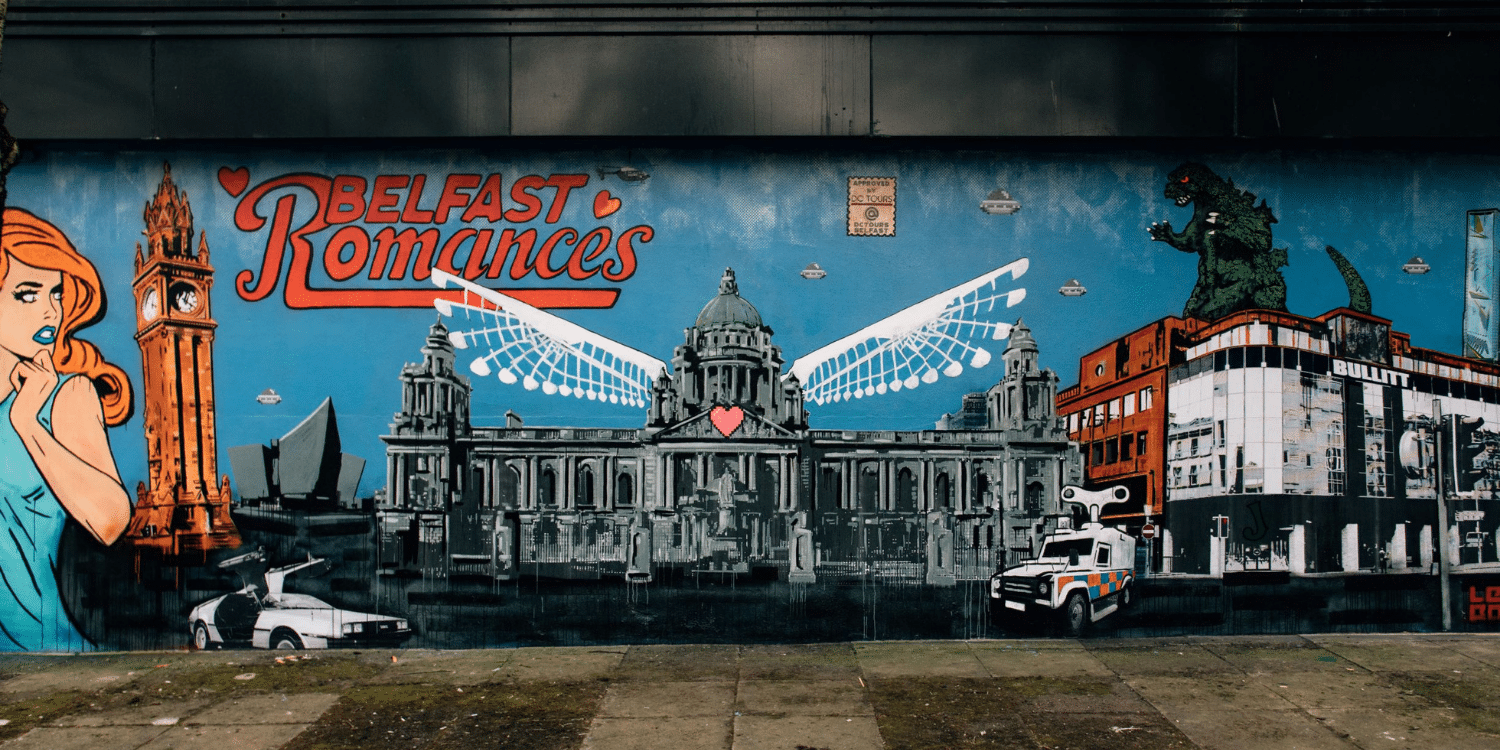 Belfast Romances mural